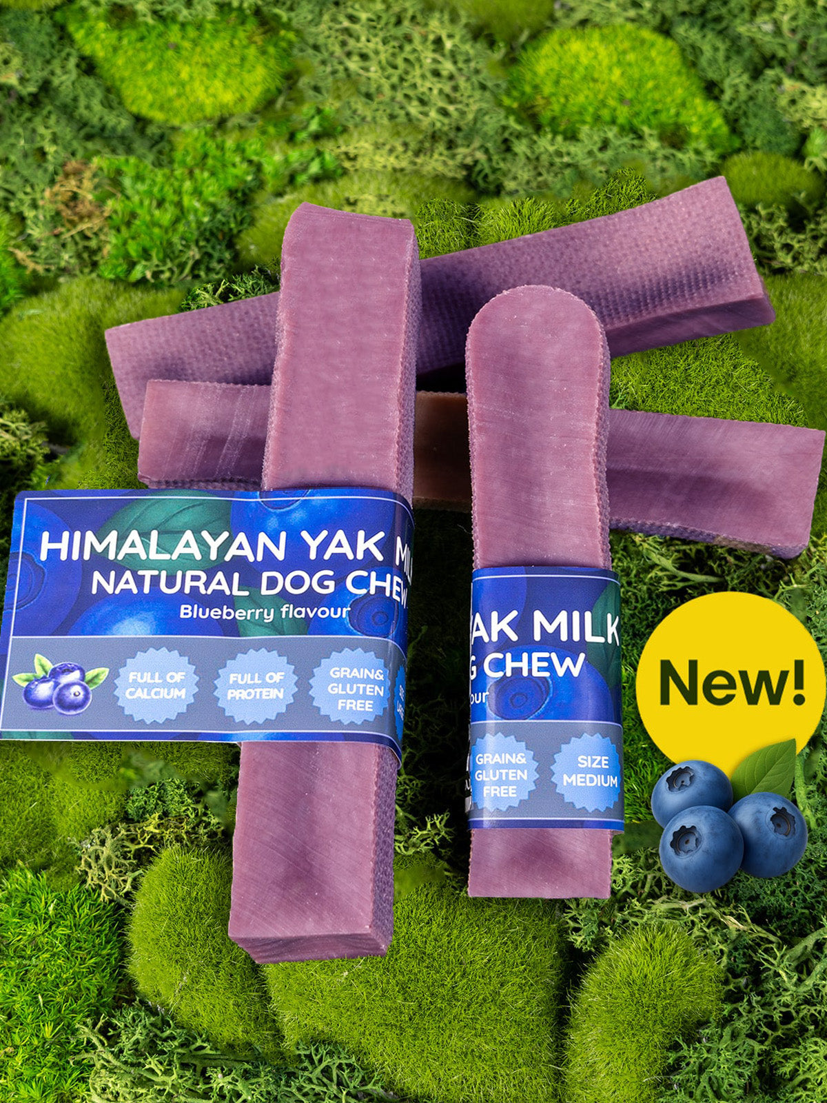 Blueberry Yak Dog Chew - Floppy Ear