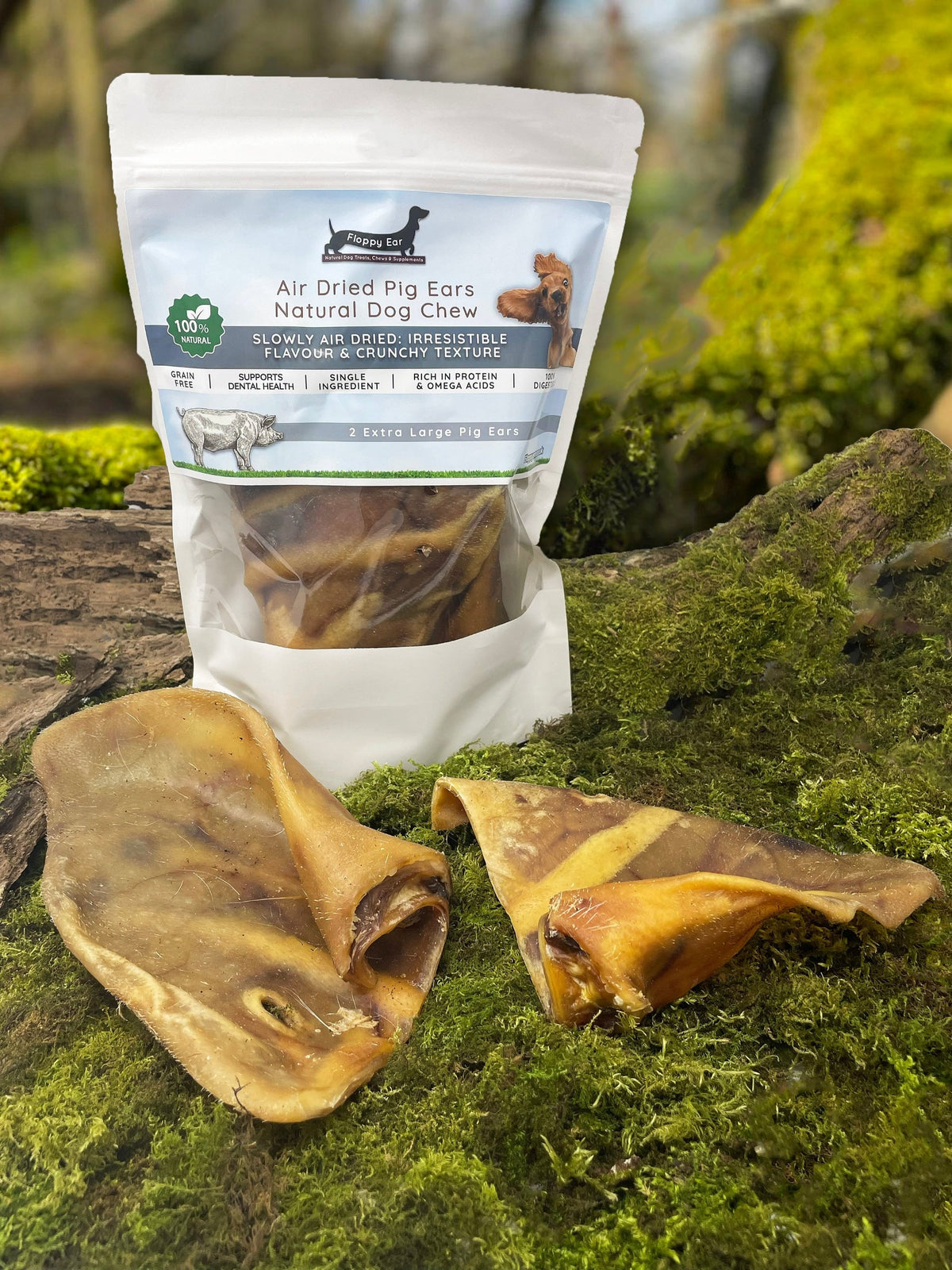Air Dried Pig Ear Chew - Floppy Ear