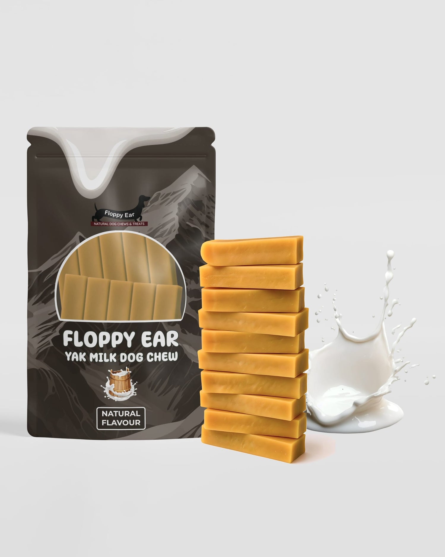 Yak Dog Chews Small size - Floppy Ear