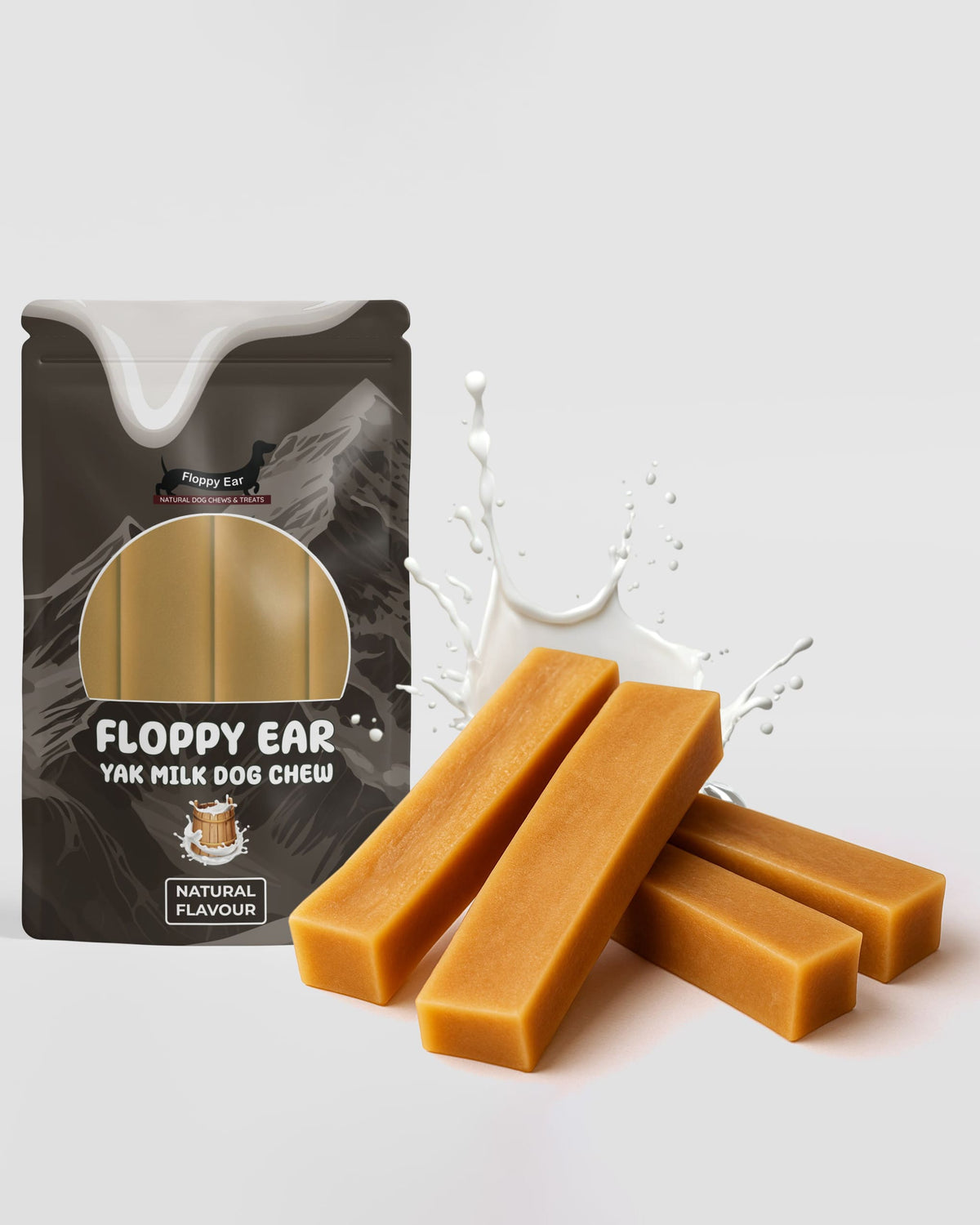 Yak Dog Chews XL size - Floppy Ear