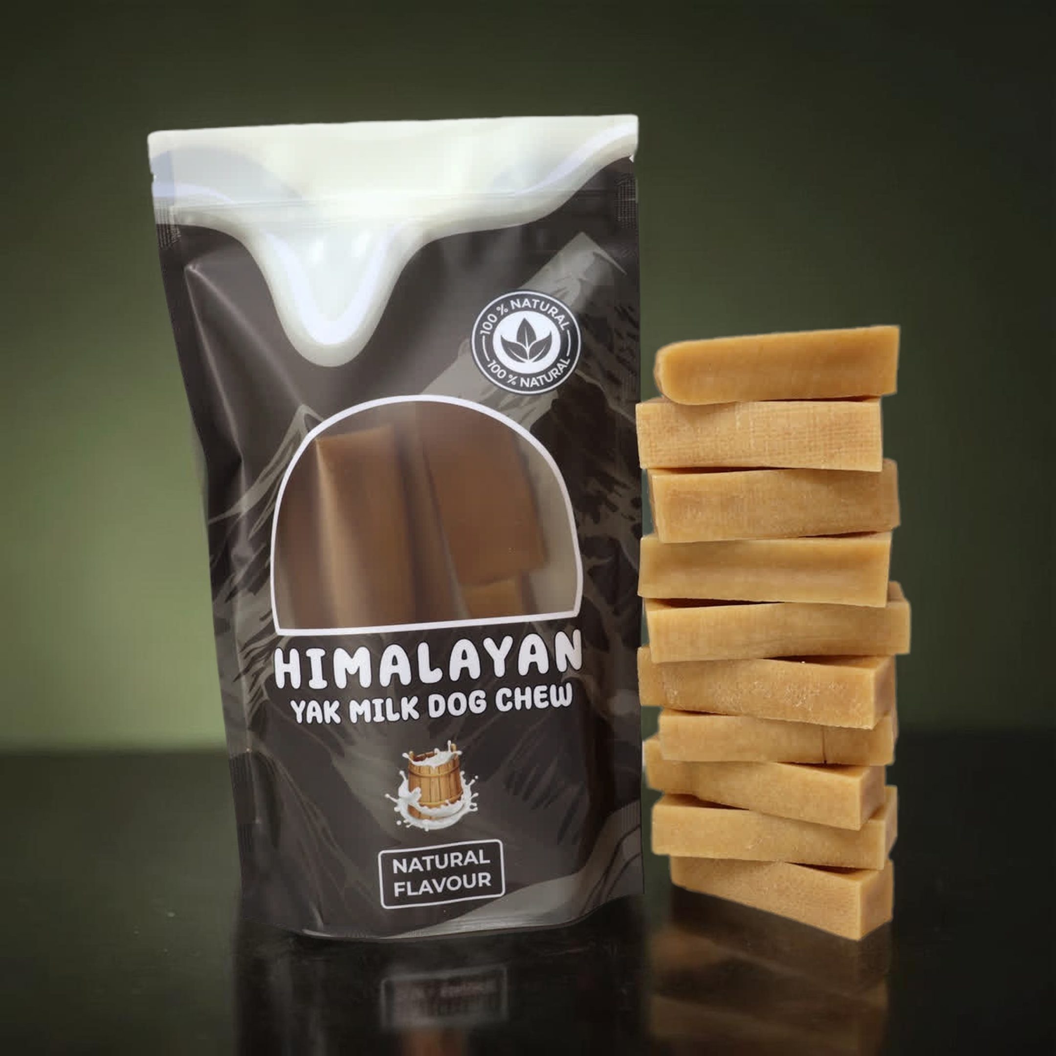 himalayan yak milk dog chews