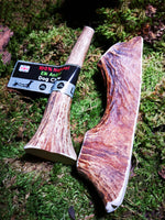 Floppy Ear 100% Natural Elk Antler Chew Large size on moss