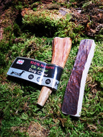 Floppy Ear 100% Natural Elk Antler Chews Medium size on moss