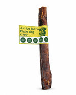 Jumbo bull pizzle dog chew from Floppy Ear – high protein, supports dental hygiene, long-lasting, grain and gluten free, no additives