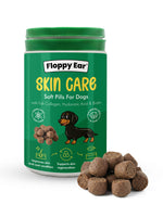 Floppy Ear skin care soft chews for dogs with collagen and biotin