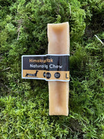 Floppy Ear Himalayan Yak Natural Dog Chew Large size on moss