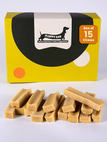 Floppy Ear Himalayan Yak Chews Small Size Box of 15 natural dog chews
