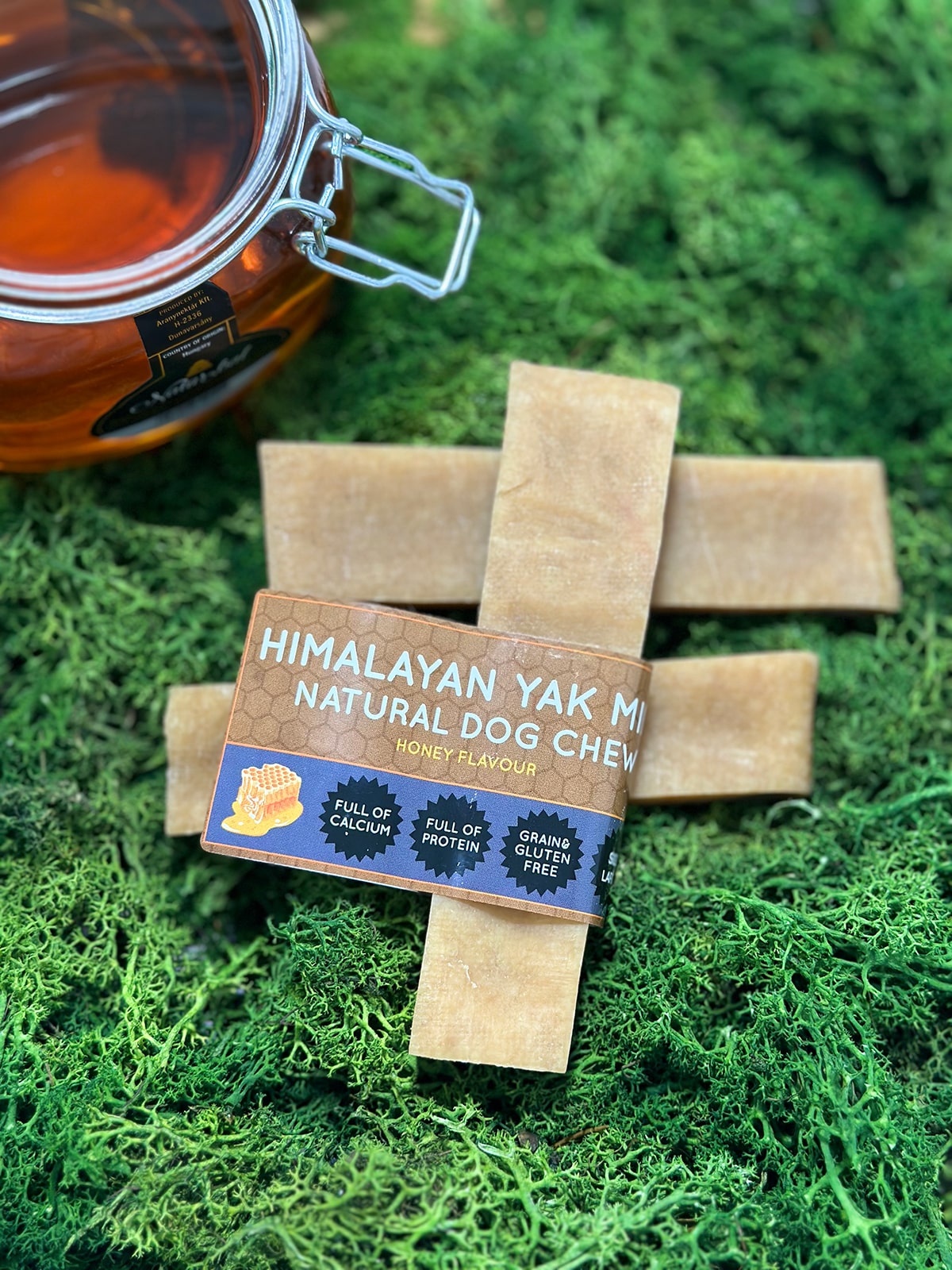 Honey Yak Dog Chew - Floppy Ear