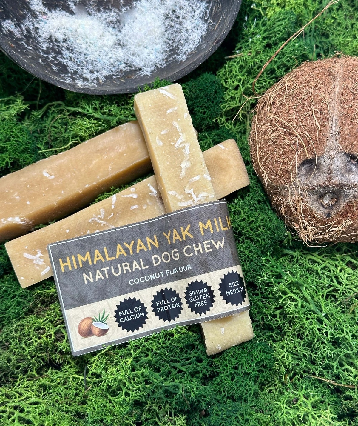 Coconut Yak Dog Chew - Floppy Ear
