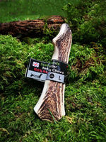 Floppy Ear Scottish Highlands 100% Natural Red Deer Antler Chew Large size on moss