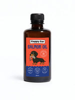 Salmon oil for dogs by Floppy Ear rich in omega 3 for skin and coat