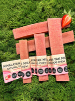 Strawberry Yak Dog Chew - Floppy Ear