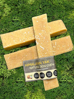 Floppy Ear Himalayan Yak Chew Coconut Flavour Extra Large XL size on moss