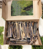 dried venison skin chew box 