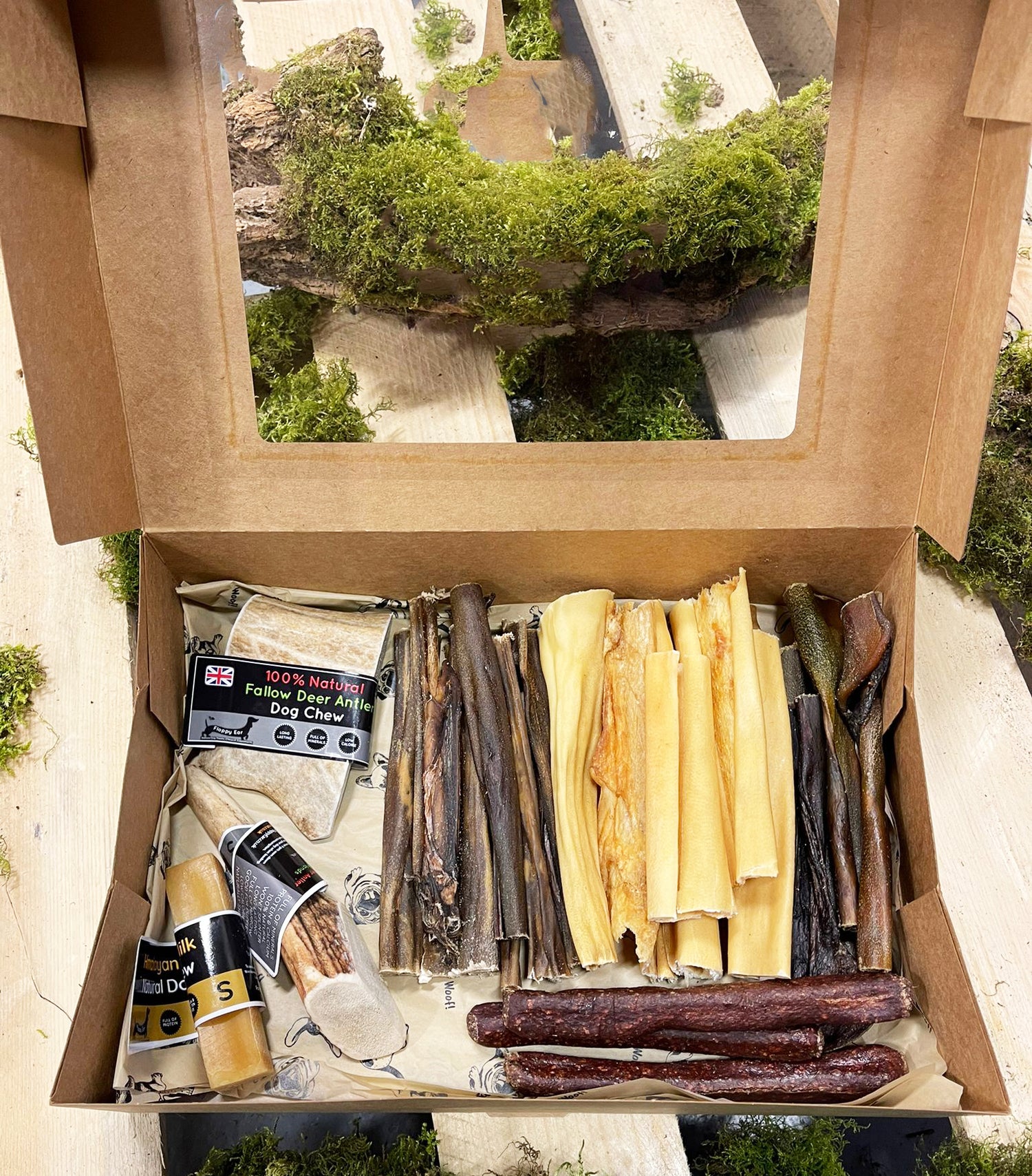 Natural Treat Box, Puppy & Small Dog size