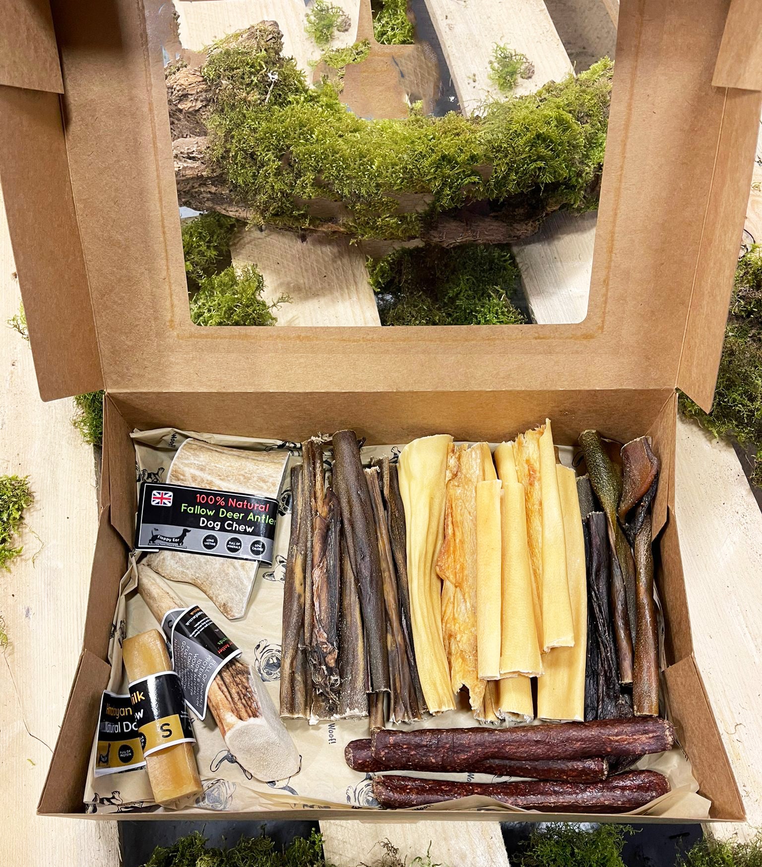 Natural Treat Box, Puppy & Small Dog size